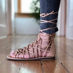🇺🇸American Eagle Nude Gladiator Sandal 🇺🇸